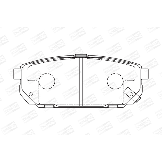 572549CH - Brake Pad Set, disc brake 