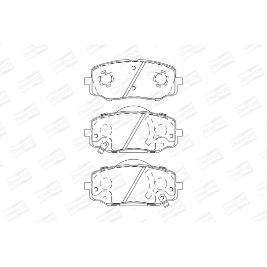 572609CH - Brake Pad Set, disc brake 