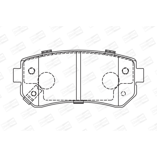572590CH - Brake Pad Set, disc brake 