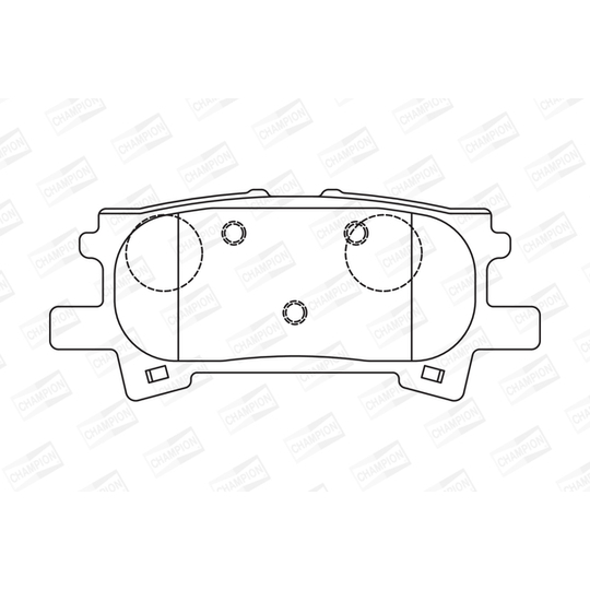 572621CH - Brake Pad Set, disc brake 