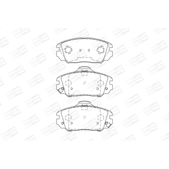 572616CH - Brake Pad Set, disc brake 