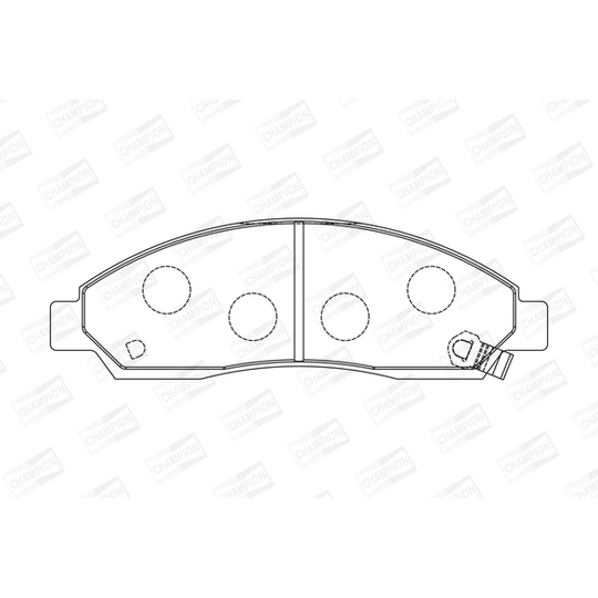 572643CH - Brake Pad Set, disc brake 