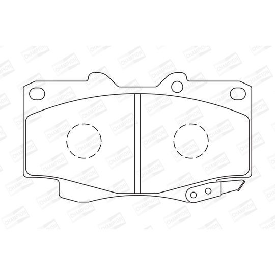 572625CH - Brake Pad Set, disc brake 