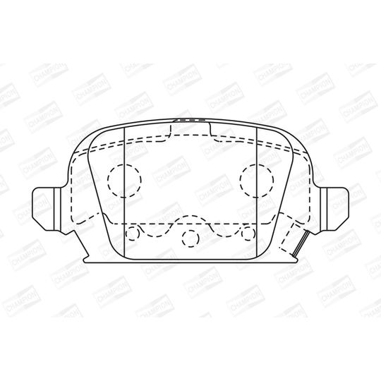 573009CH - Brake Pad Set, disc brake 