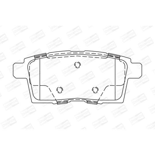 572644CH - Brake Pad Set, disc brake 