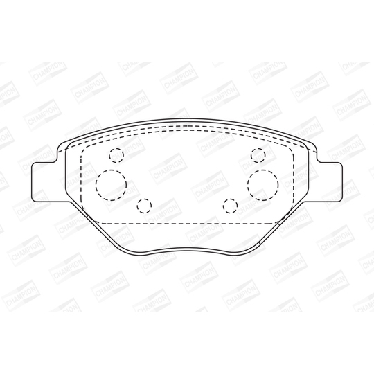 573123CH - Brake Pad Set, disc brake 