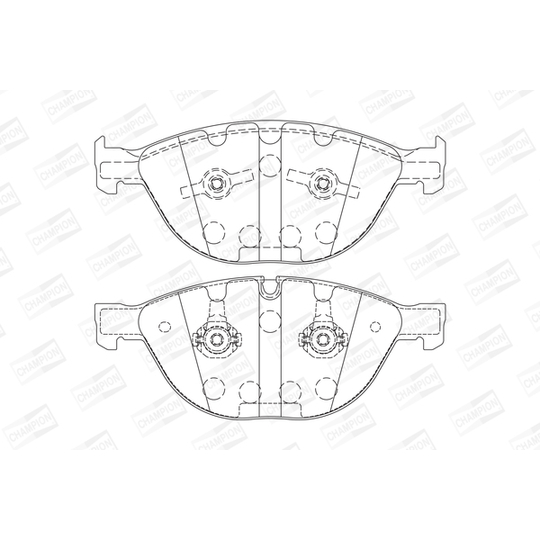 573150CH - Brake Pad Set, disc brake 