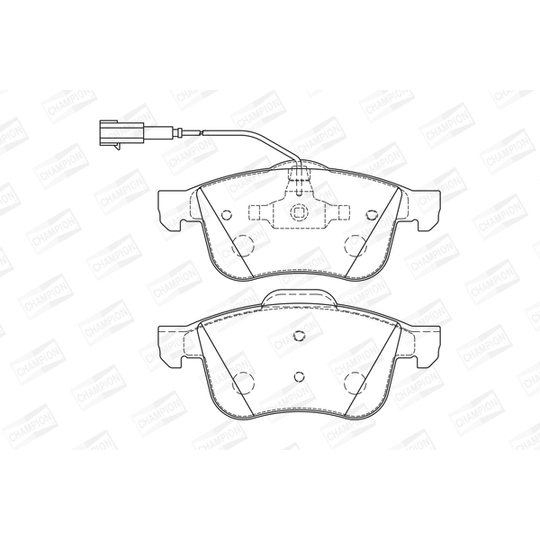 573173CH - Brake Pad Set, disc brake 