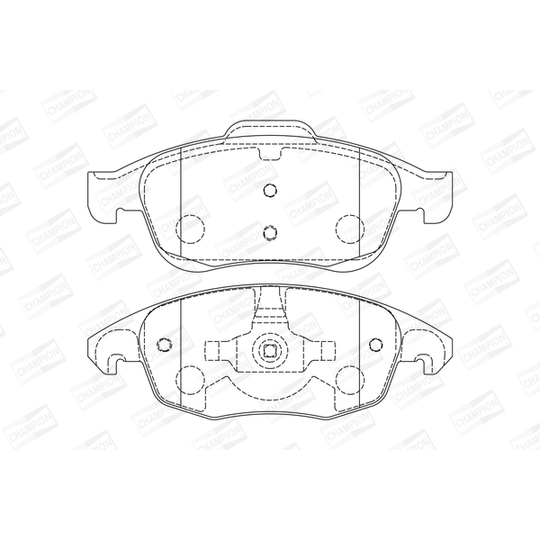 573192CH - Brake Pad Set, disc brake 