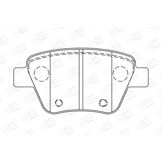 573312CH - Brake Pad Set, disc brake 