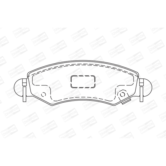 573378CH - Brake Pad Set, disc brake 