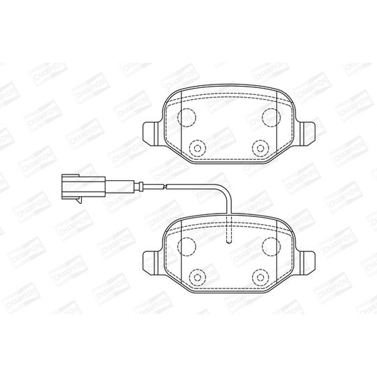 573396CH - Brake Pad Set, disc brake 