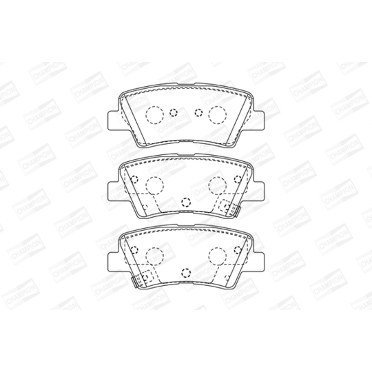 573369CH - Brake Pad Set, disc brake 