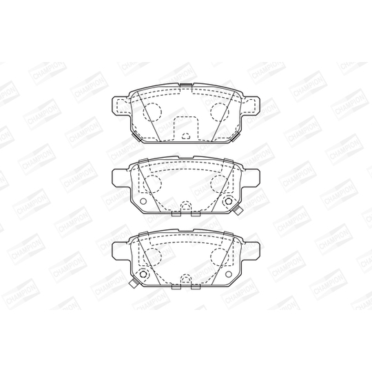 573384CH - Brake Pad Set, disc brake 