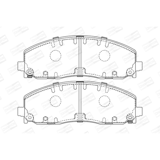 573411CH - Brake Pad Set, disc brake 