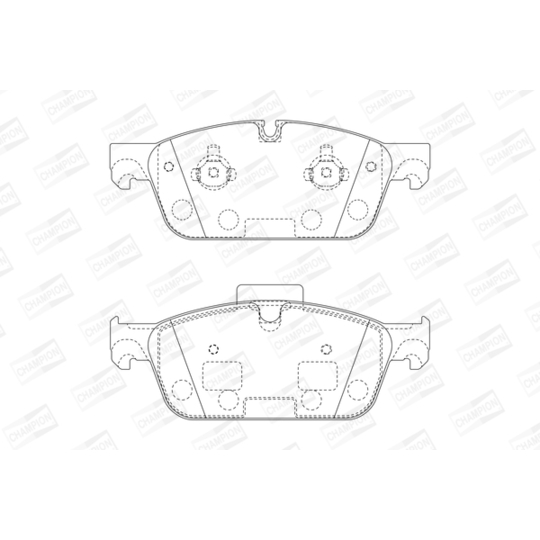 573448CH - Brake Pad Set, disc brake 