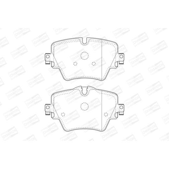 573612CH - Brake Pad Set, disc brake 