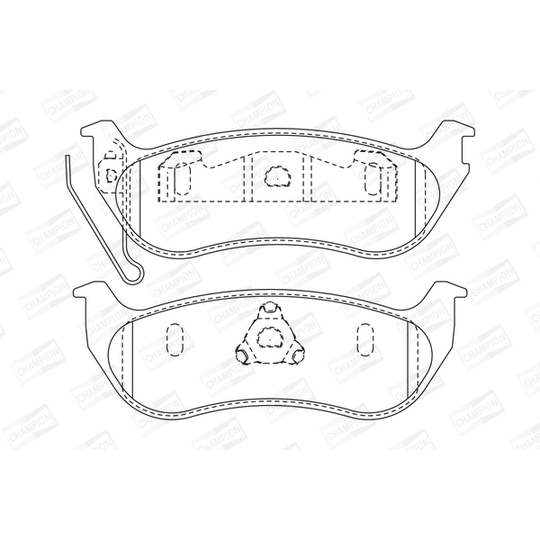 573683CH - Brake Pad Set, disc brake 