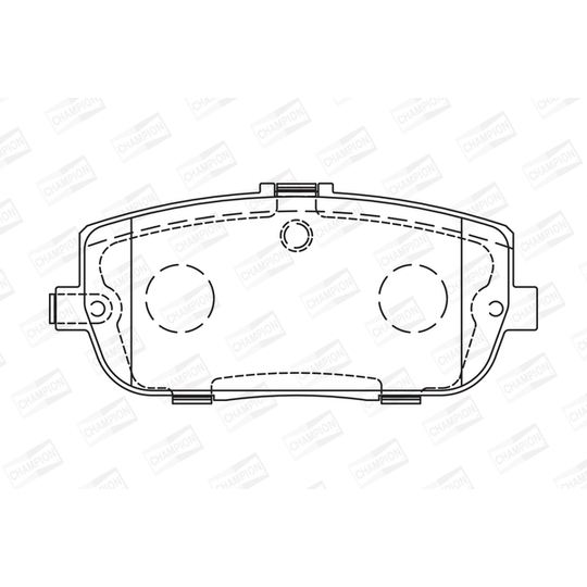 573640CH - Brake Pad Set, disc brake 