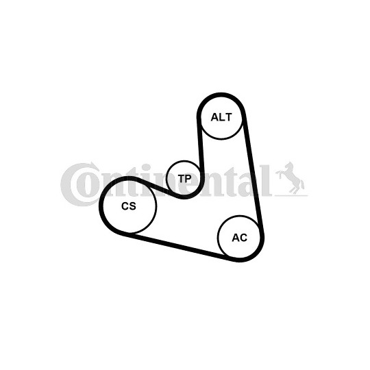 4PK654K1 - Soonrihmakomplekt 