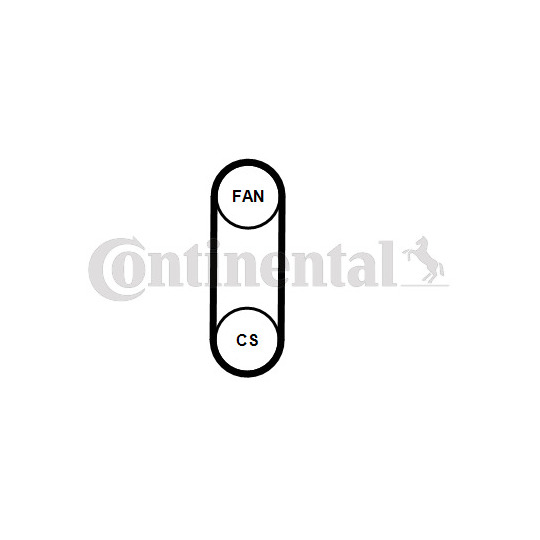 4PK711 ELAST T1 - Soonrihmakomplekt 