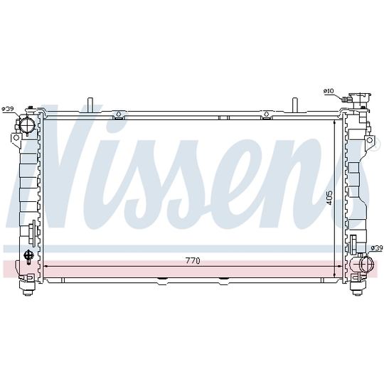 61004 - Radiator, engine cooling 