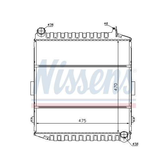 61450 - Radiator, engine cooling 