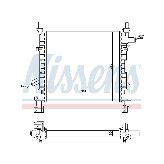 62005 - Radiator, engine cooling 