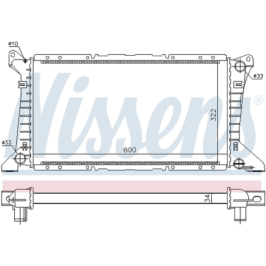 62049 - Radiator, engine cooling 