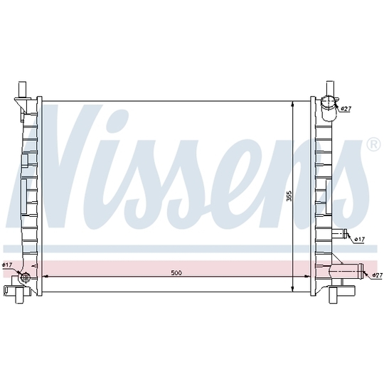 62086 - Radiator, engine cooling 