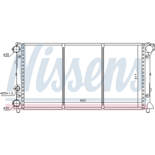 64002 - Radiator, engine cooling 