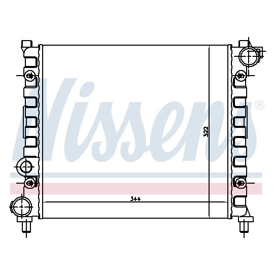 64003 - Radiator, engine cooling 