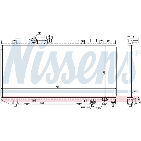 64775 - Radiator, engine cooling 