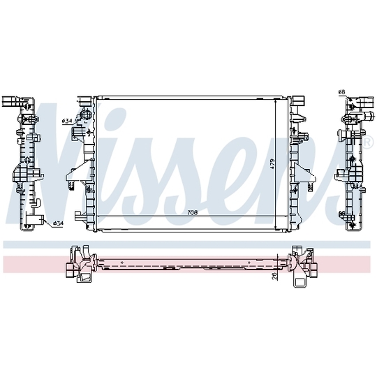 65285 - Radiaator, mootorijahutus 