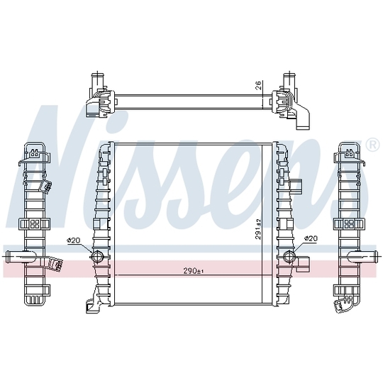 65323 - EGR-jahuti, turbo vahejahuti 