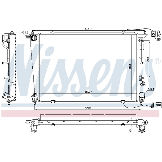 67040 - Radiaator, mootorijahutus 