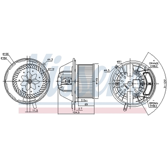 87112 - Interior Blower 