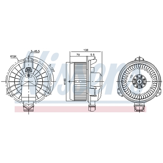 87420 - Interior Blower 