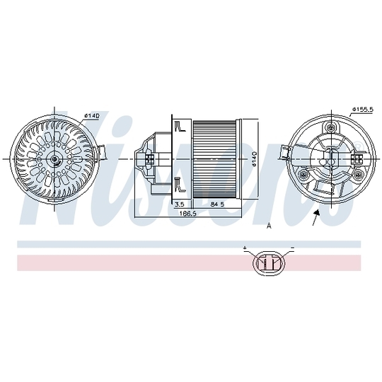 87250 - Interior Blower 