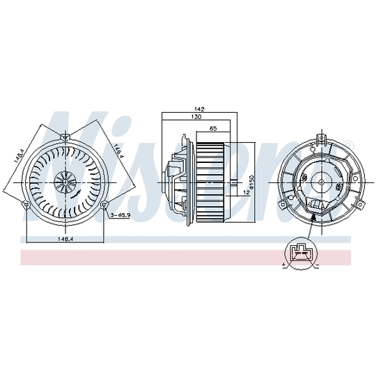 87249 - Interior Blower 