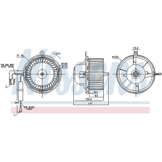 87404 - Interior Blower 