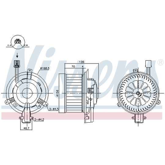 87825 - Interior Blower 