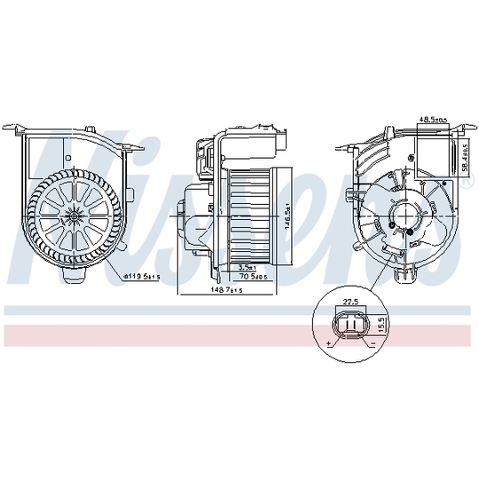 87449 - Interior Blower 