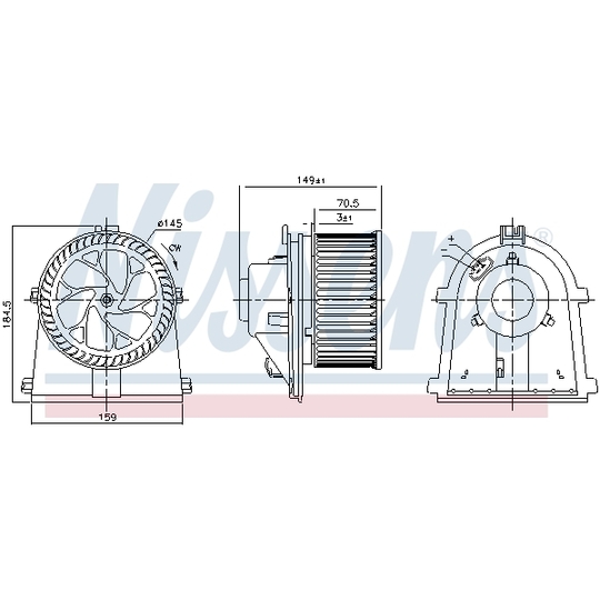 87437 - Interior Blower 