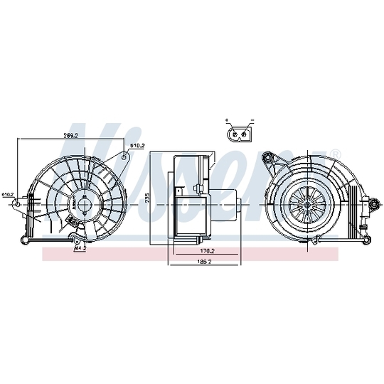 87500 - Interior Blower 