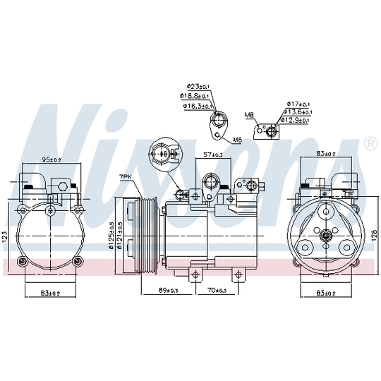 890136 - Compressor, air conditioning 