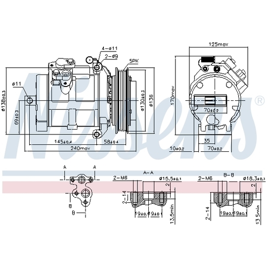 890049 - Compressor, air conditioning 