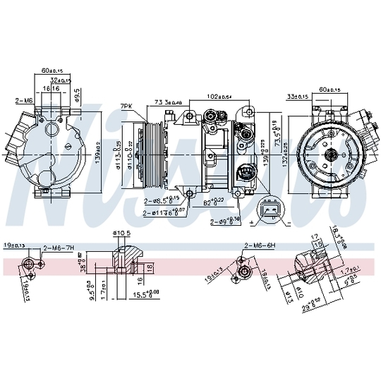 890144 - Compressor, air conditioning 