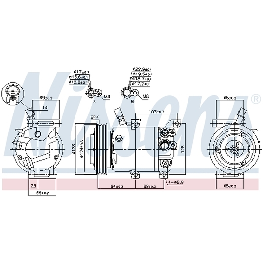 890176 - Compressor, air conditioning 