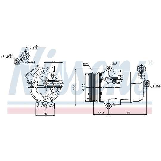 89038 - Compressor, air conditioning 